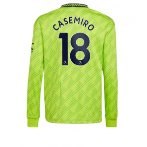 Manchester United Casemiro #18 Tredje Tröja 2022-23 Långärmad
